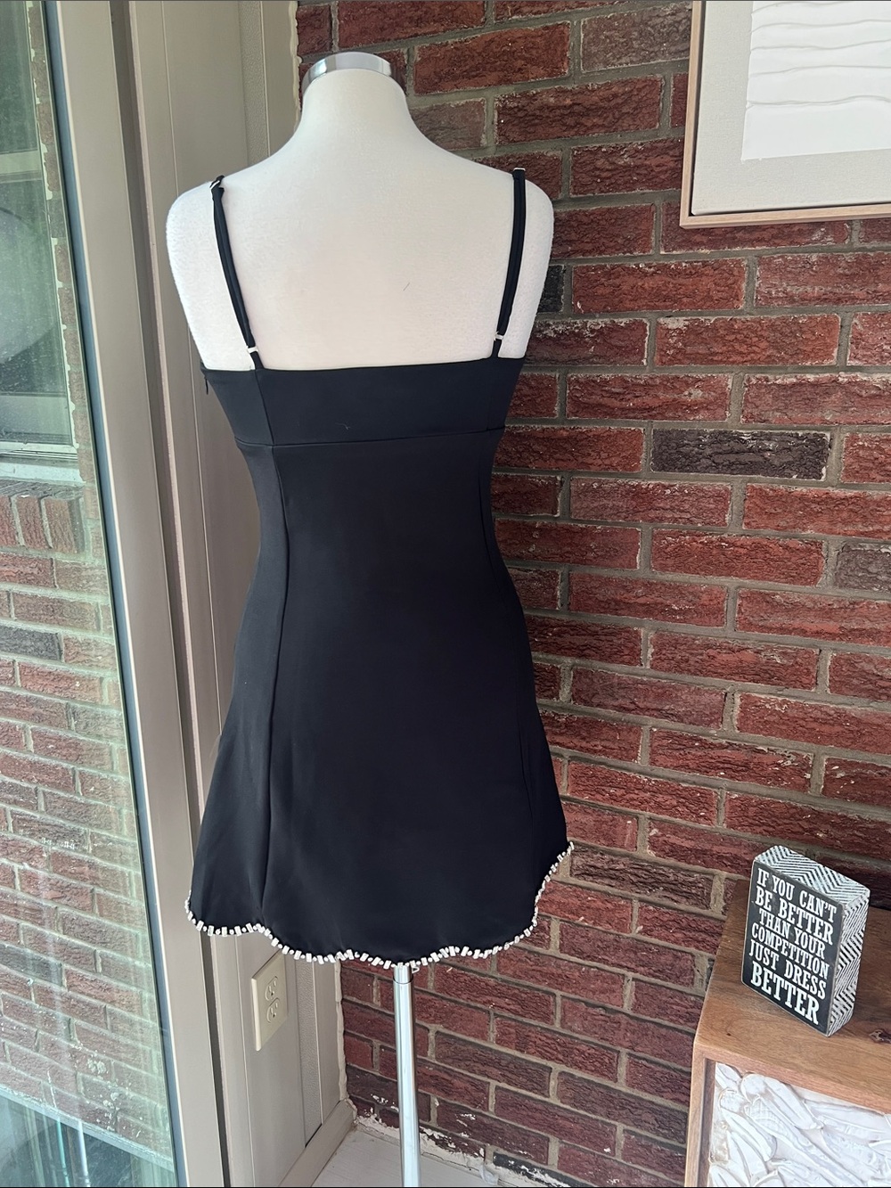 The En Saison Anthropology Estelle Embellished Mini Dress Size Medium - Picture 7 of 7